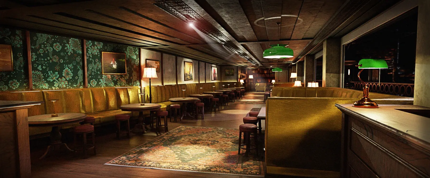 Design Studio visualisation of the Main Bar
